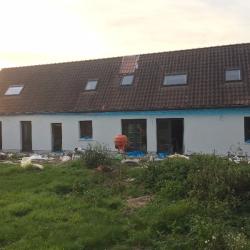 Rénovation et isolation: une fermette à Hellebecq (Silly) fait peau neuve avec AAplusD